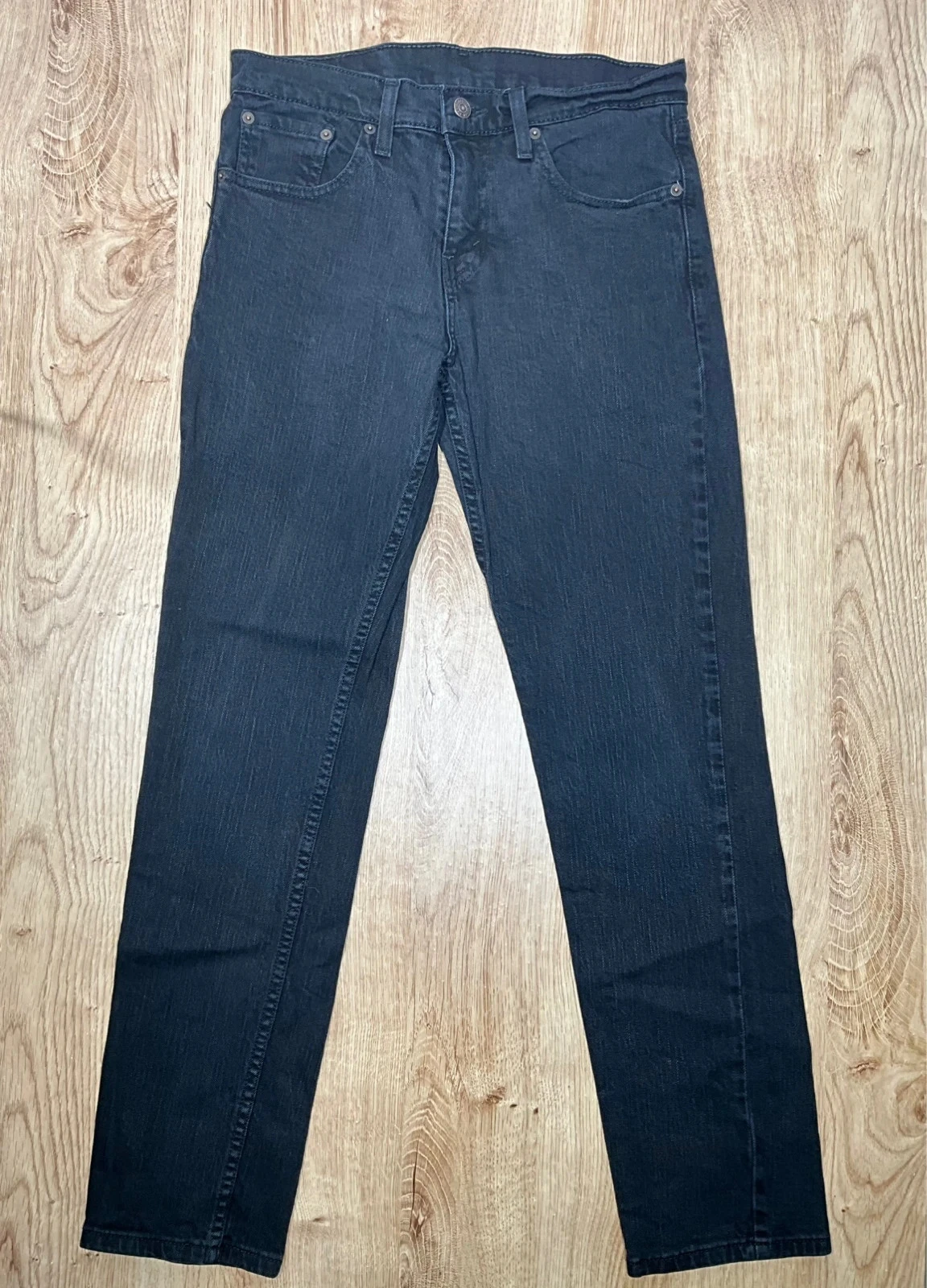 Jean Levi’s 511 Slim W29 L30 Vintage 99% Coton Noir  Lvh 257 – photo 2